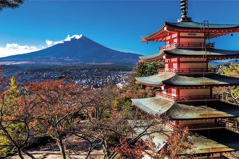 Viajar por Pekin, Shanghai, Tokio con Monte Fuji