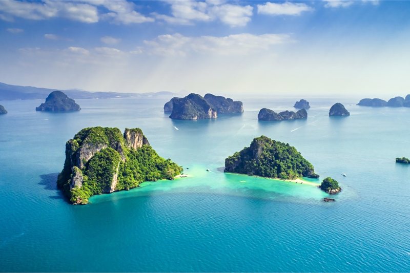 Viajar por Tailandia, Bahía de Halong y Phuket