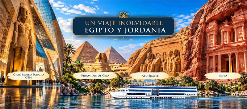 Viaje Egipto y Jordania
